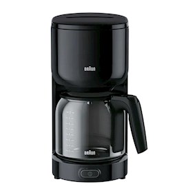 ყავის აპარატი Braun KF3100BK, 1000W, Coffee Machine, Black